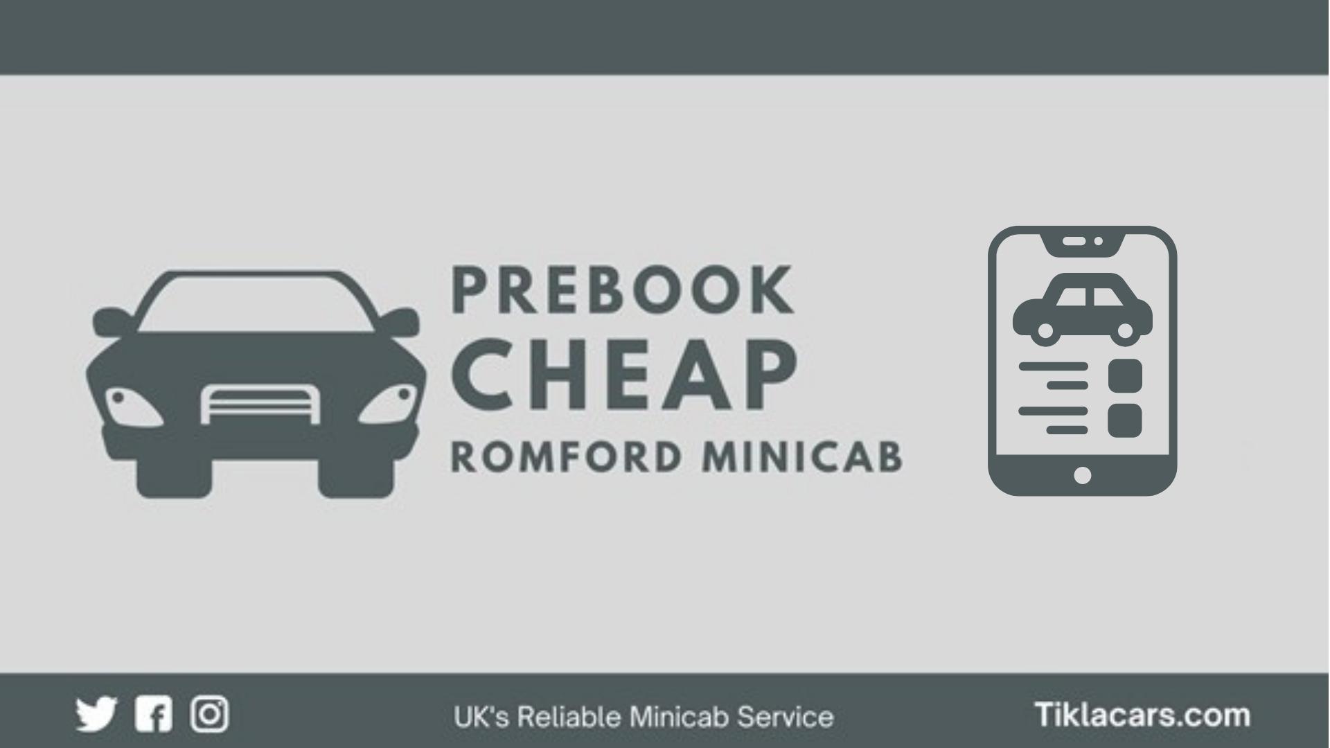 Online Booking Romford Minicabs